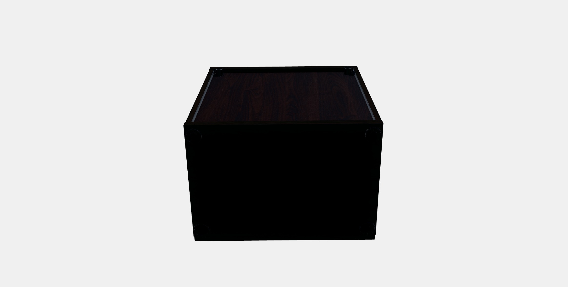 BESTA Shelf unit with glass door 14 3D model_2