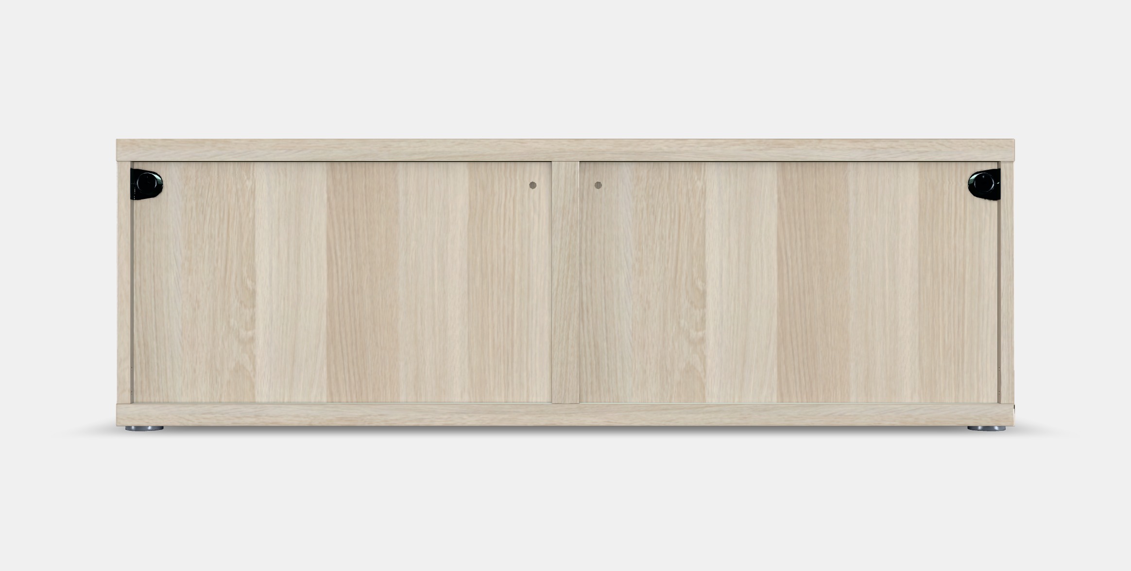 BESTA Shelf unit with glass doors 3 Low-poly 3D model_15