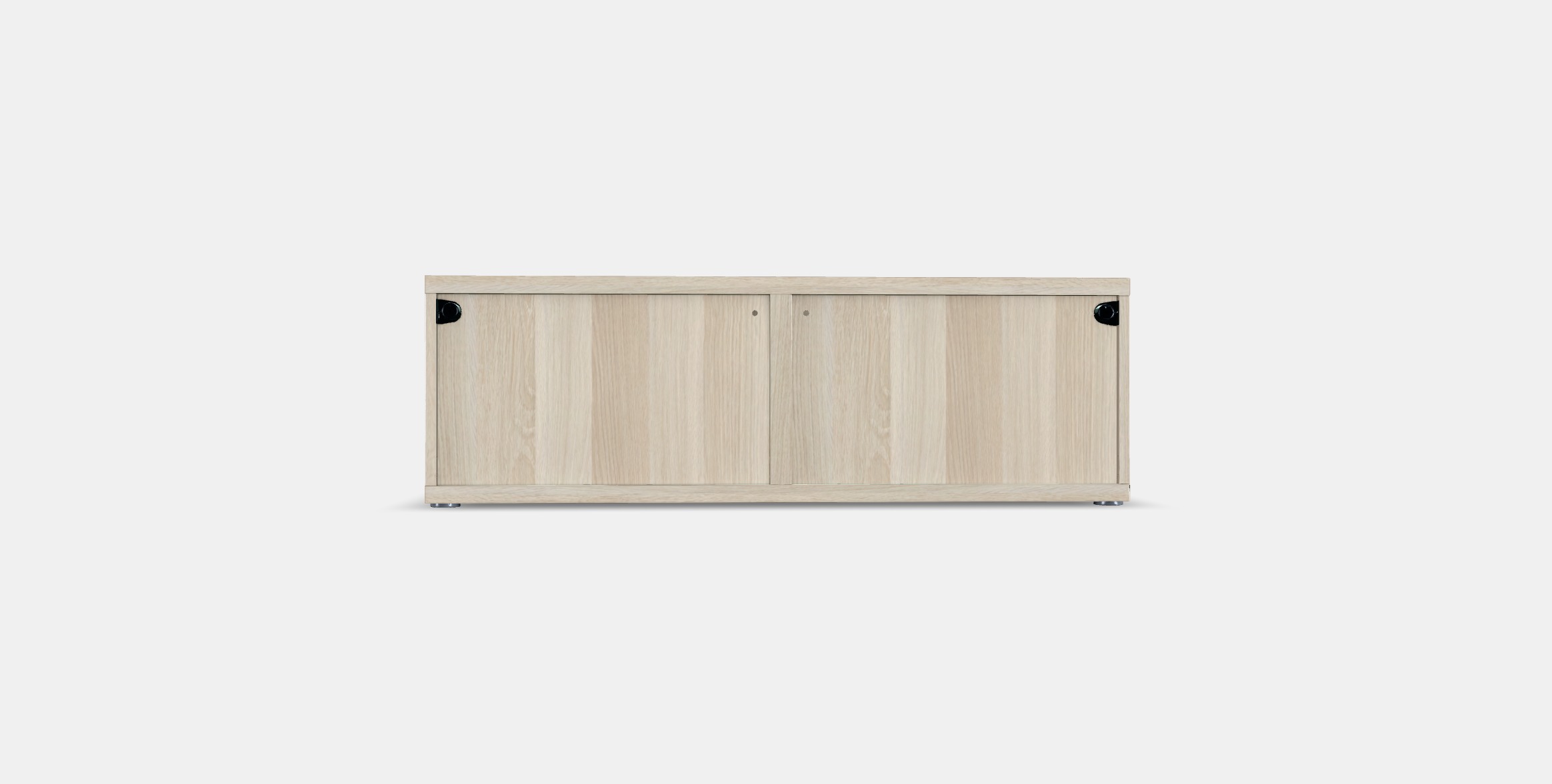 BESTA Shelf unit with glass doors 3 Low-poly 3D model_14