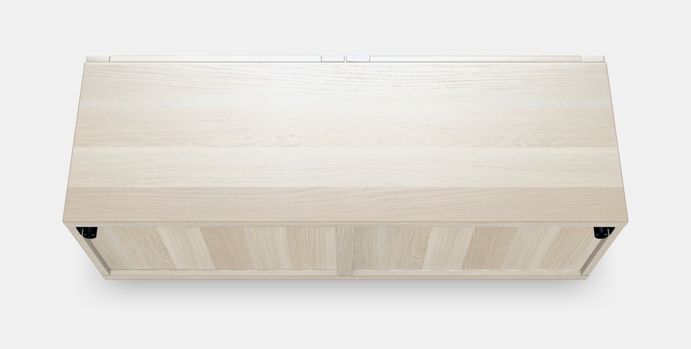 BESTA Shelf unit with glass doors 3 Low-poly 3D model_2