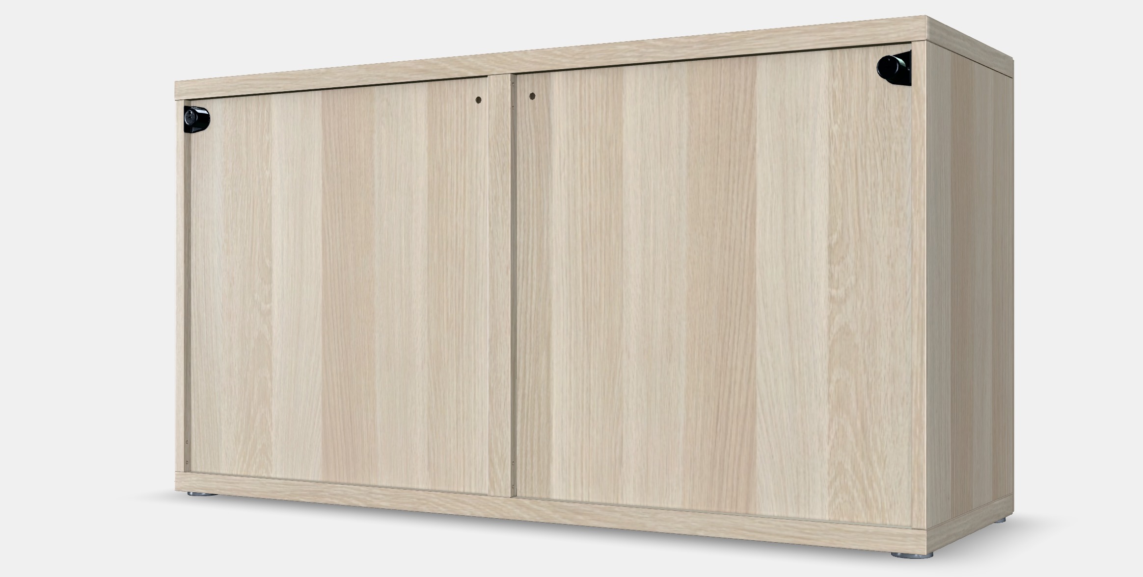 BESTA Shelf unit with doors 16 Low-poly 3D model_5