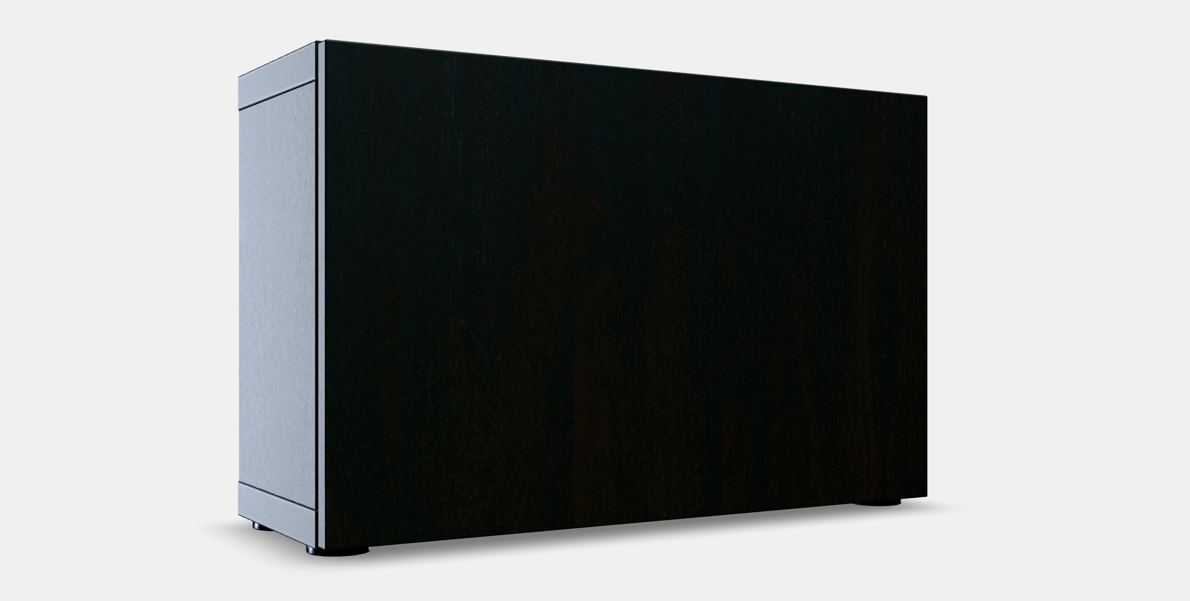 BESTA Shelf unit with door 37 Low-poly 3D model_8