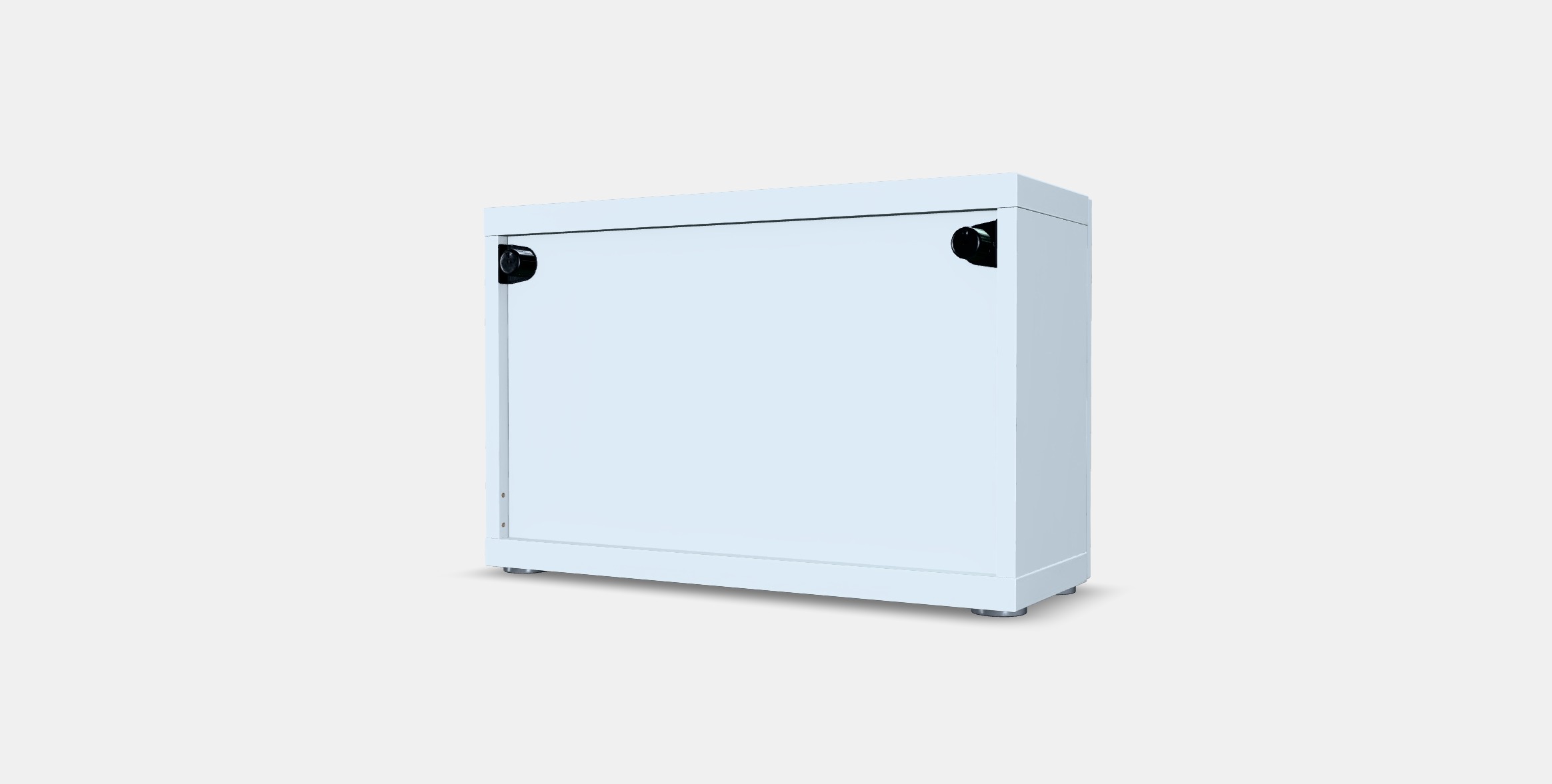 BESTA Shelf unit with door 39 Low-poly 3D model_5