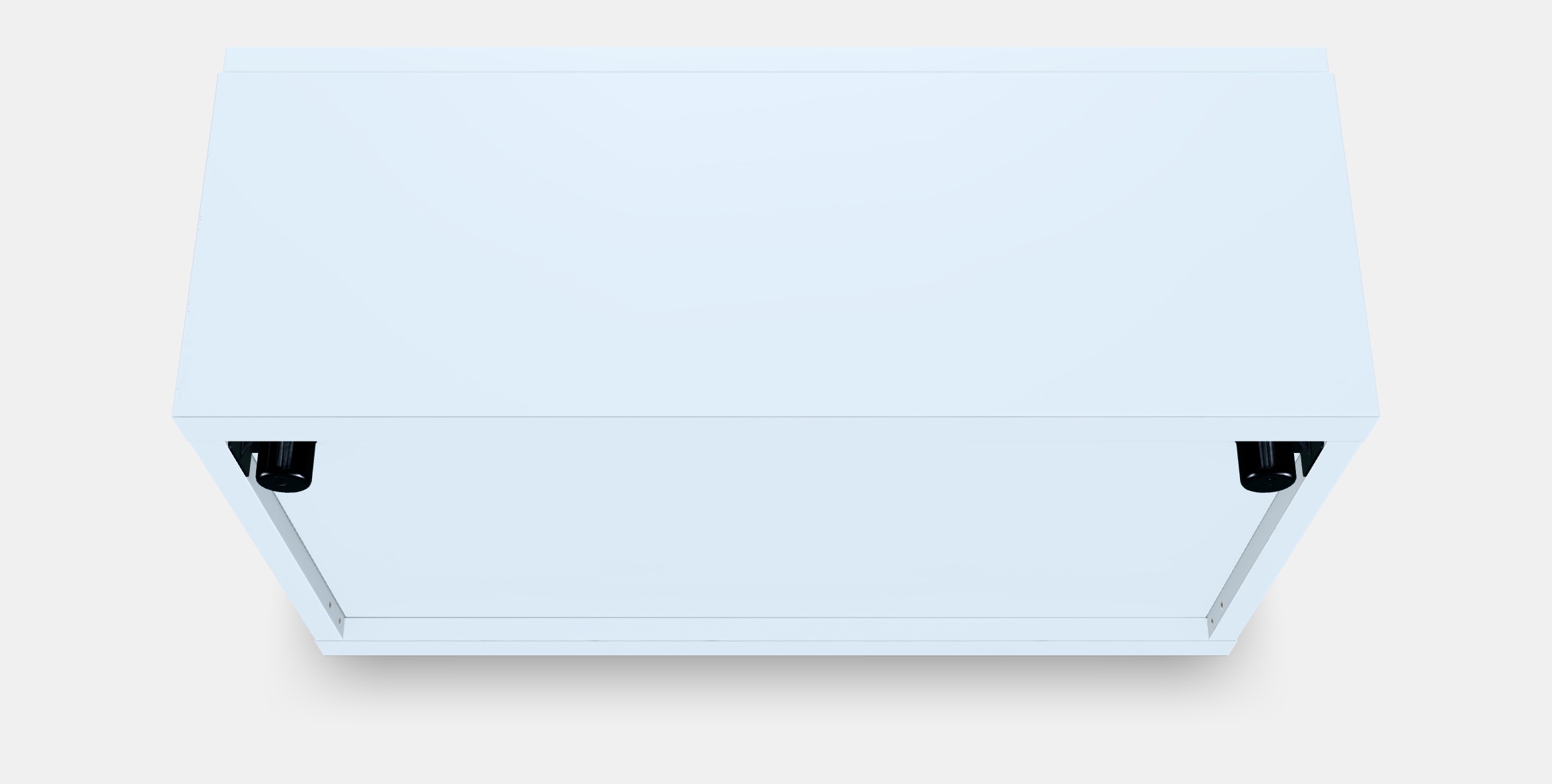 BESTA Shelf unit with door 39 Low-poly 3D model_3