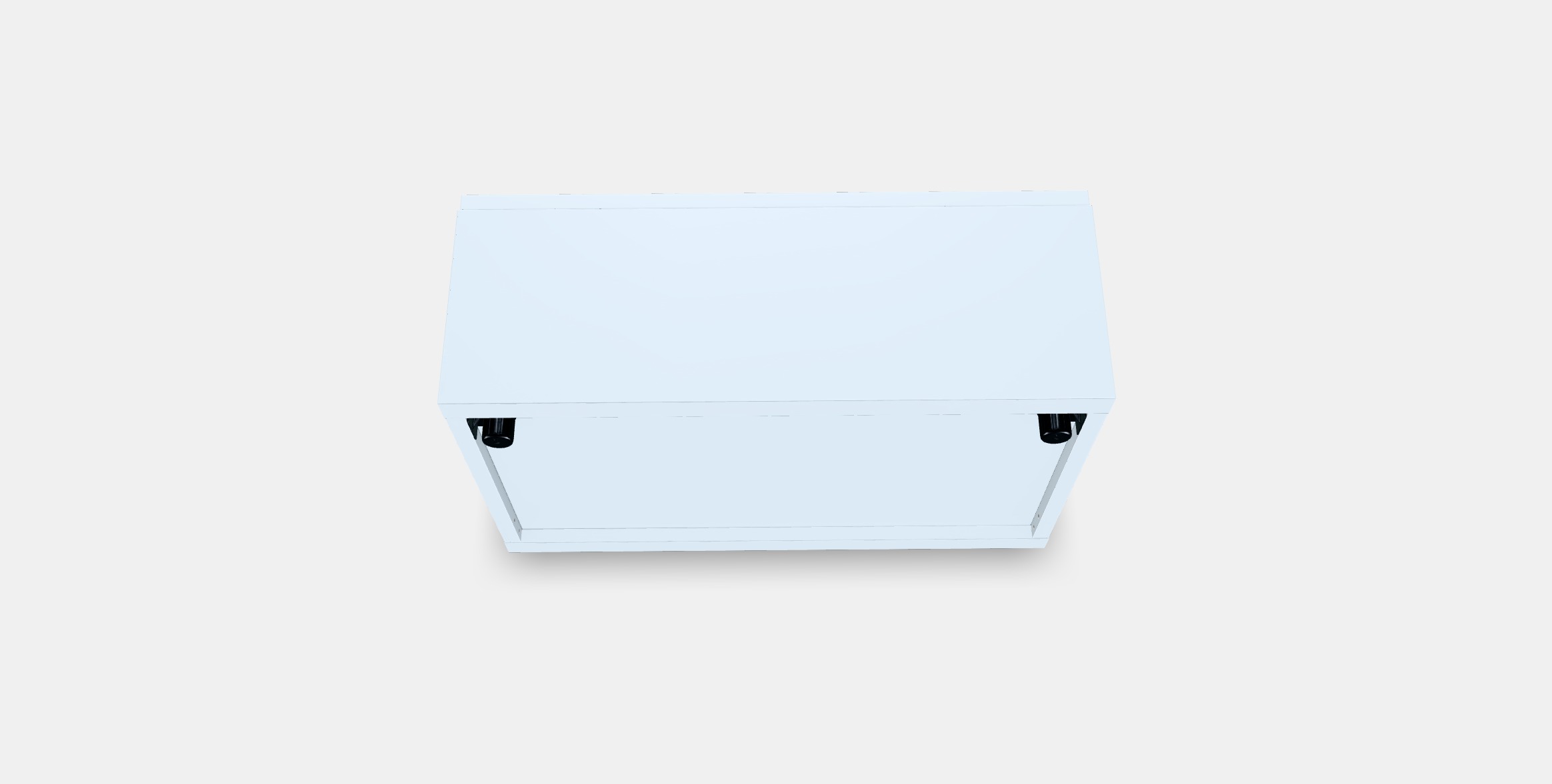 BESTA Shelf unit with door 39 Low-poly 3D model_2