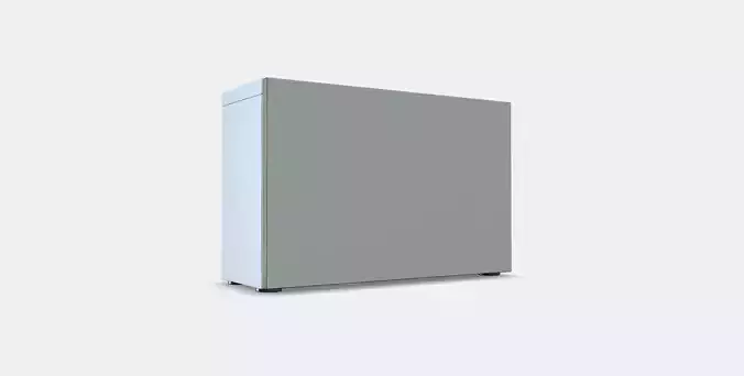 BESTA Shelf unit with door 40