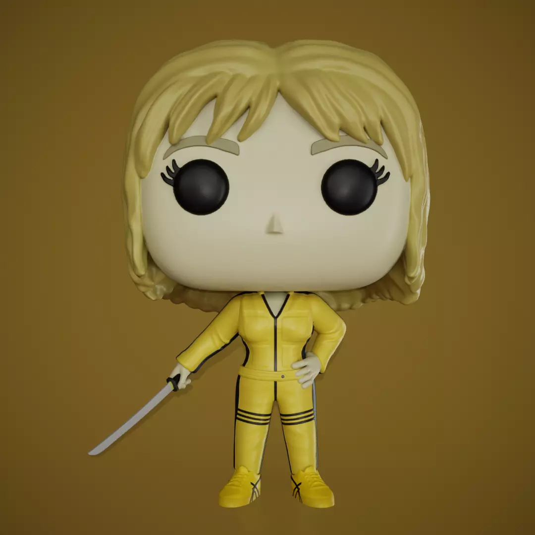 The Bride - Kill Bill 3D print model_0