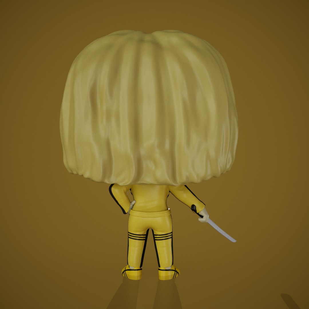 The Bride - Kill Bill 3D print model_3