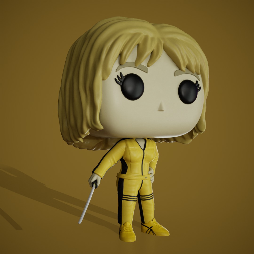 The Bride - Kill Bill 3D print model_2