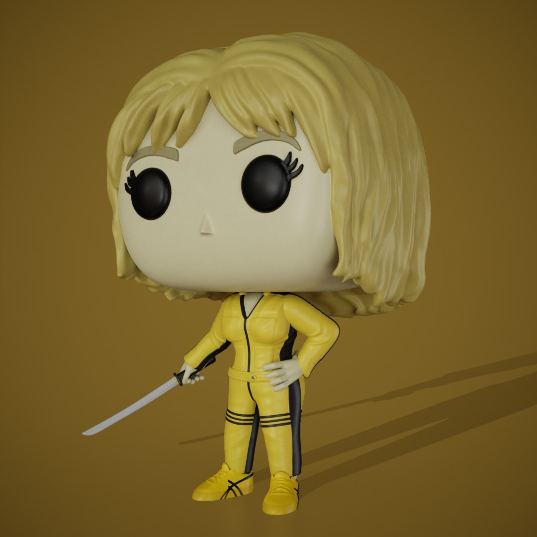 The Bride - Kill Bill 3D print model_1