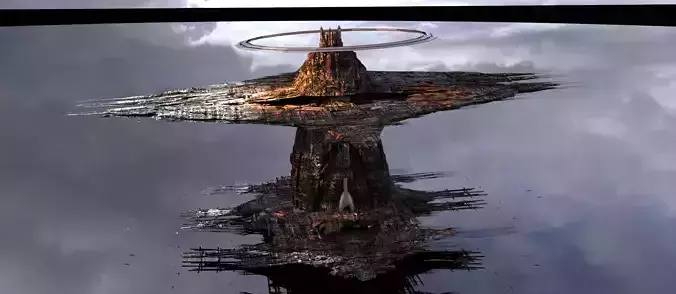 Cyberpunk Scorched Earth Eclipse Tower 1