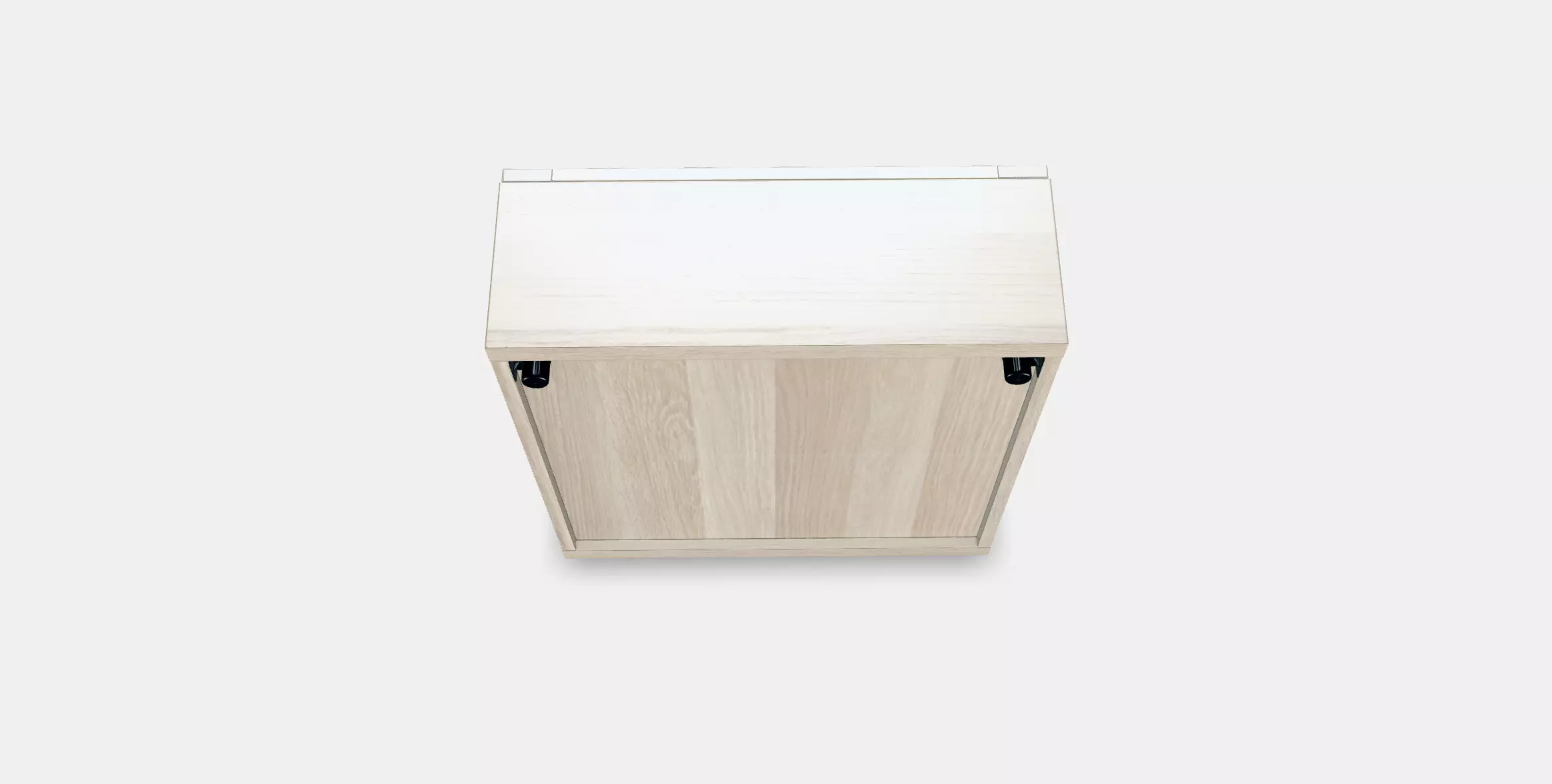 BESTA Shelf unit with glass door 16 Low-poly 3D model_0