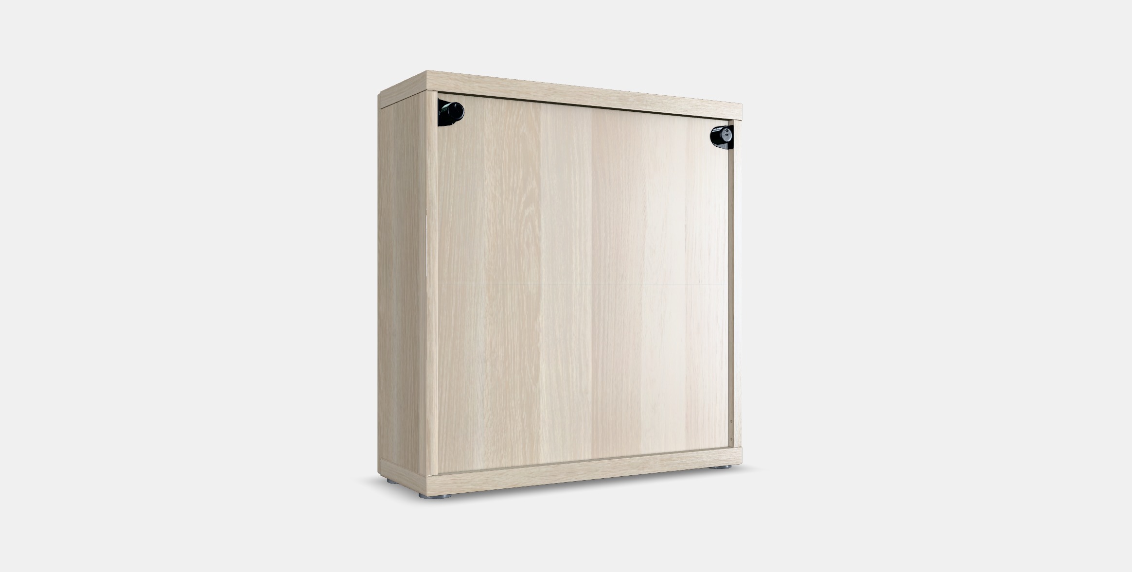 BESTA Shelf unit with glass door 16 Low-poly 3D model_13