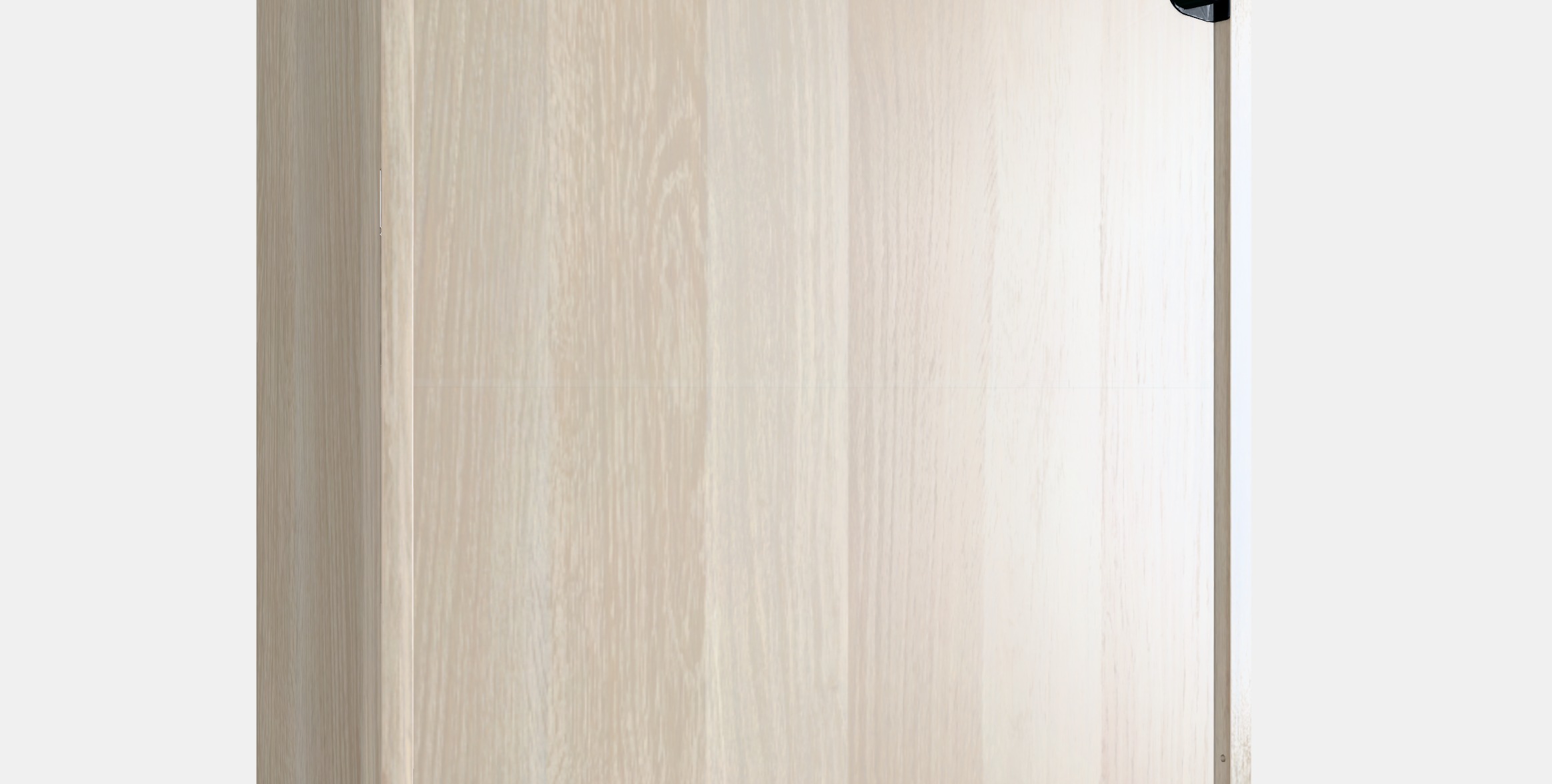 BESTA Shelf unit with glass door 16 Low-poly 3D model_9