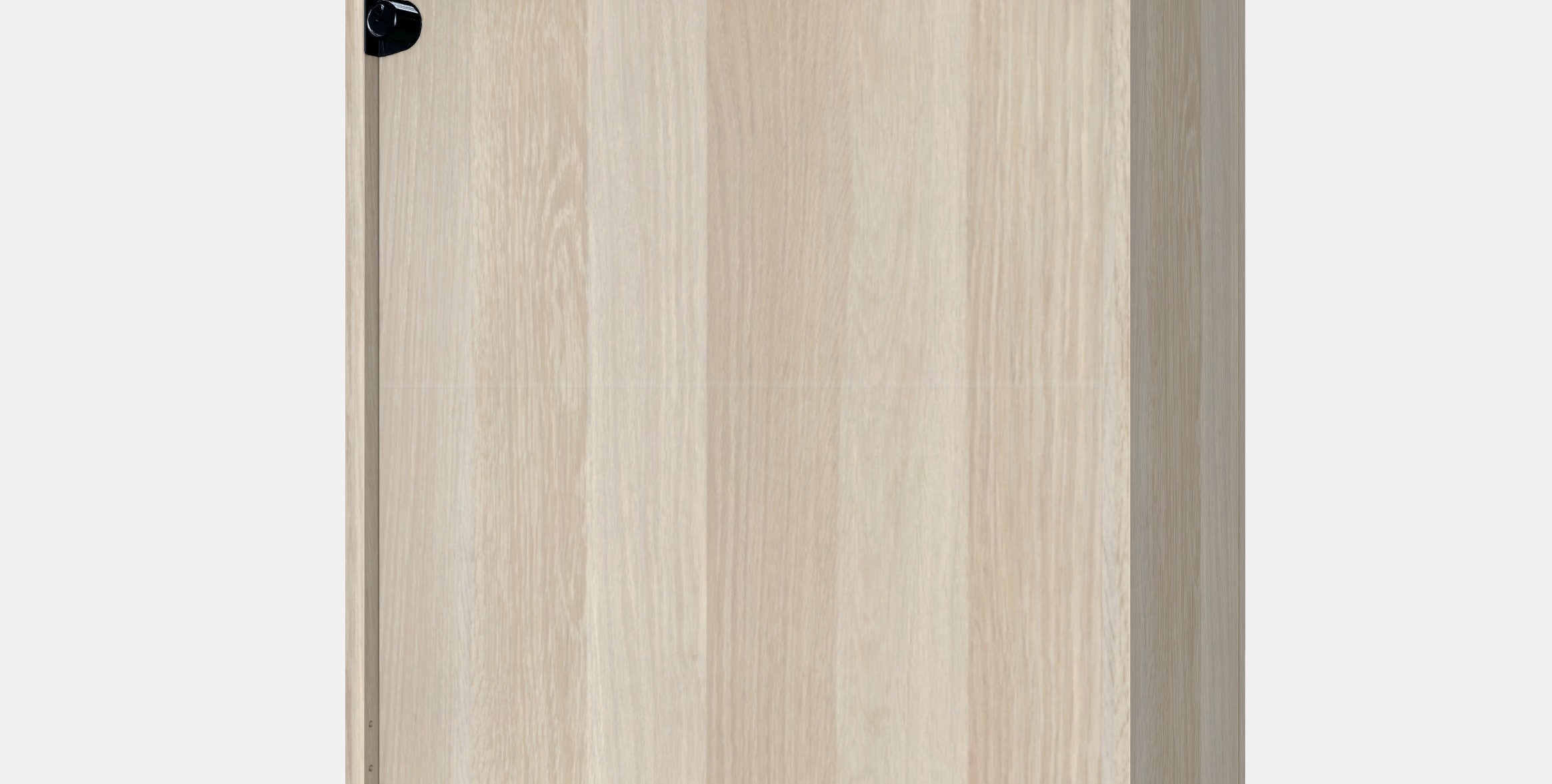 BESTA Shelf unit with glass door 16 Low-poly 3D model_11