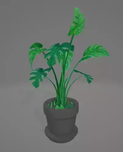 Stylized plant
