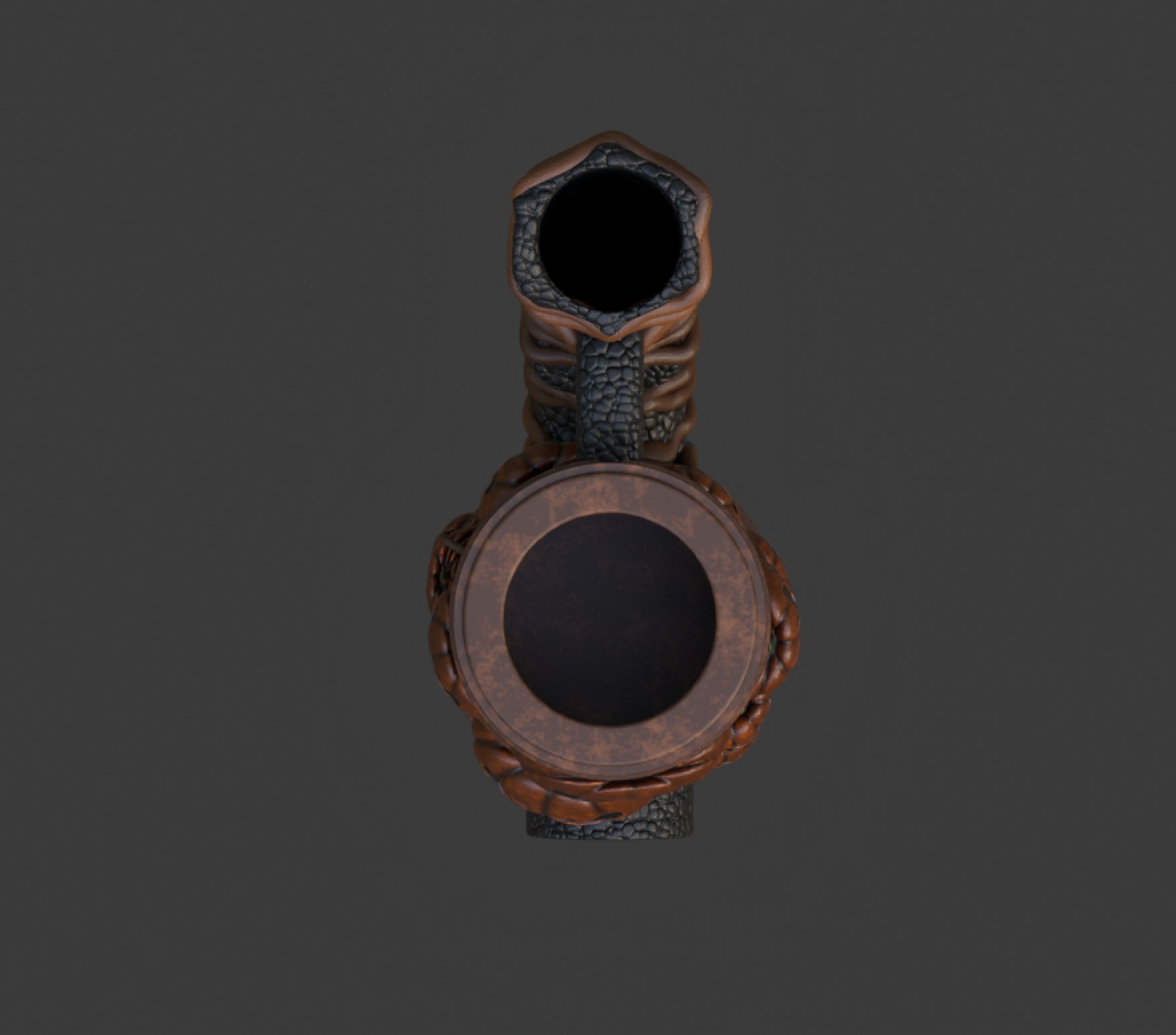 HALLOWEEN-THEMED DICE TOWER AND CAN HOLDER WITH PUMPKIN DESIGN 3D print model_1