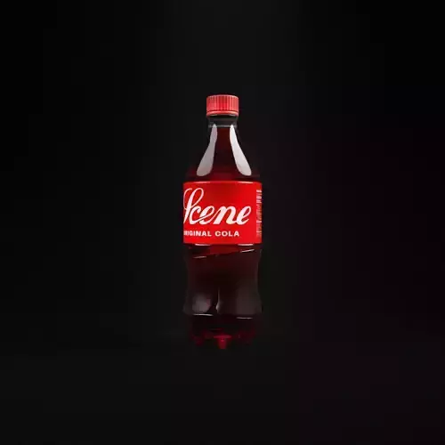16oz Plastic Bottle with Cap Screw and Coca-Cola Inspired Grips
