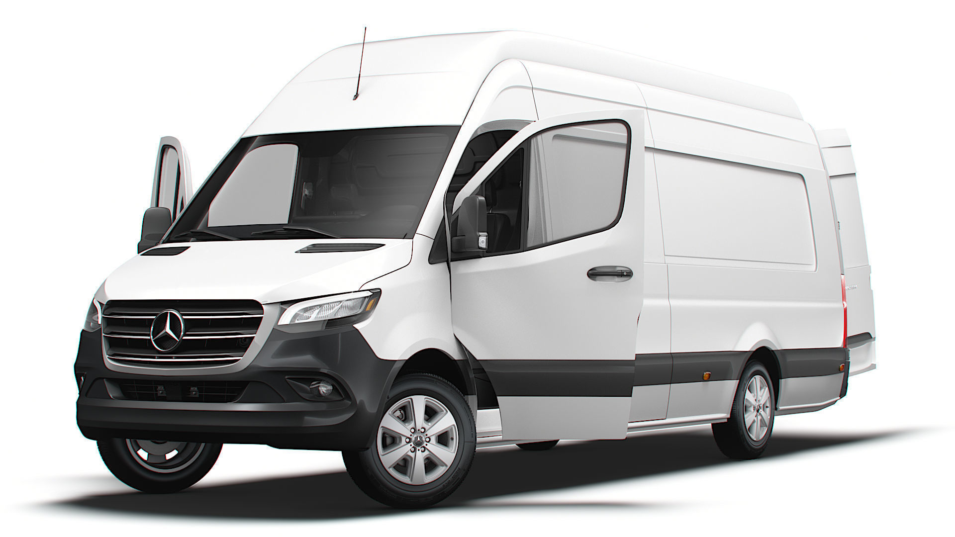 Mercedes Benz Sprinter L4H3 RWD HQ Interior 2025 3D model_8