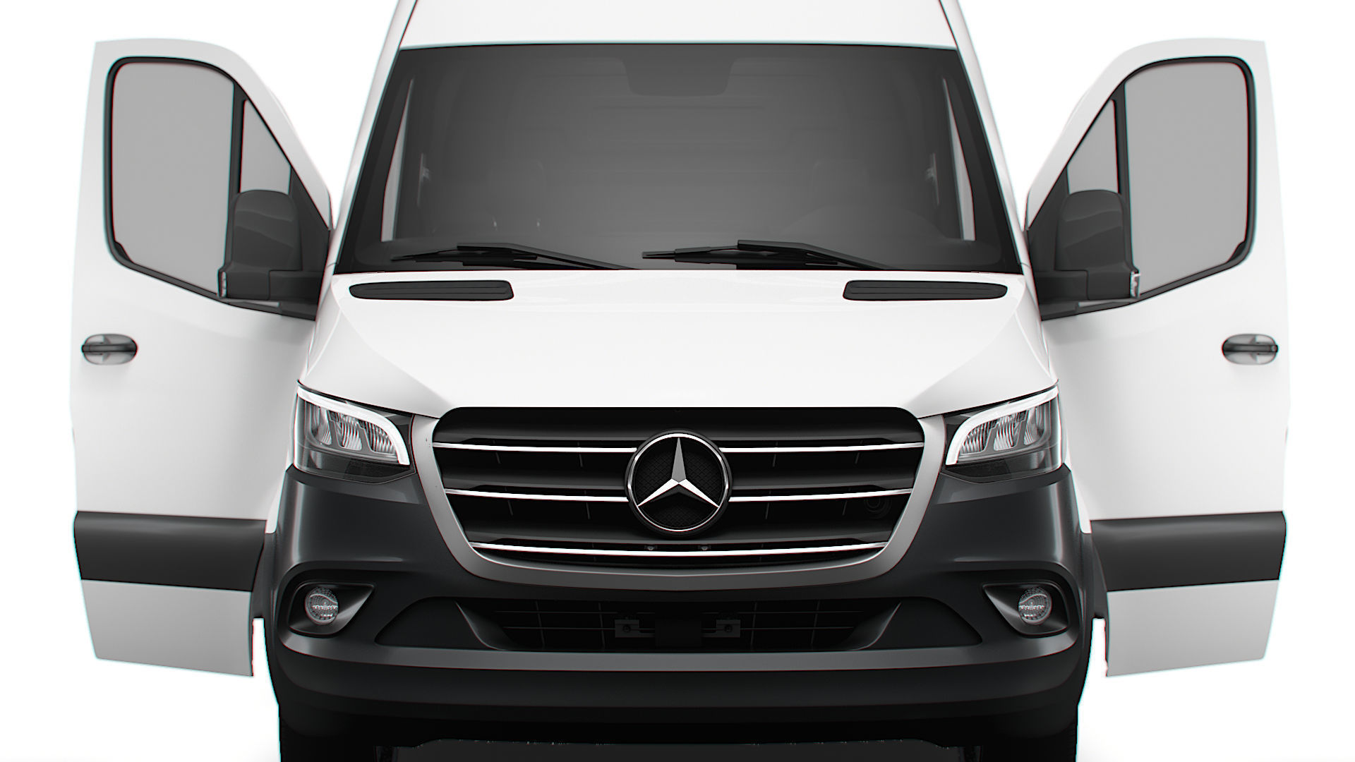 Mercedes Benz Sprinter L4H3 RWD HQ Interior 2025 3D model_7