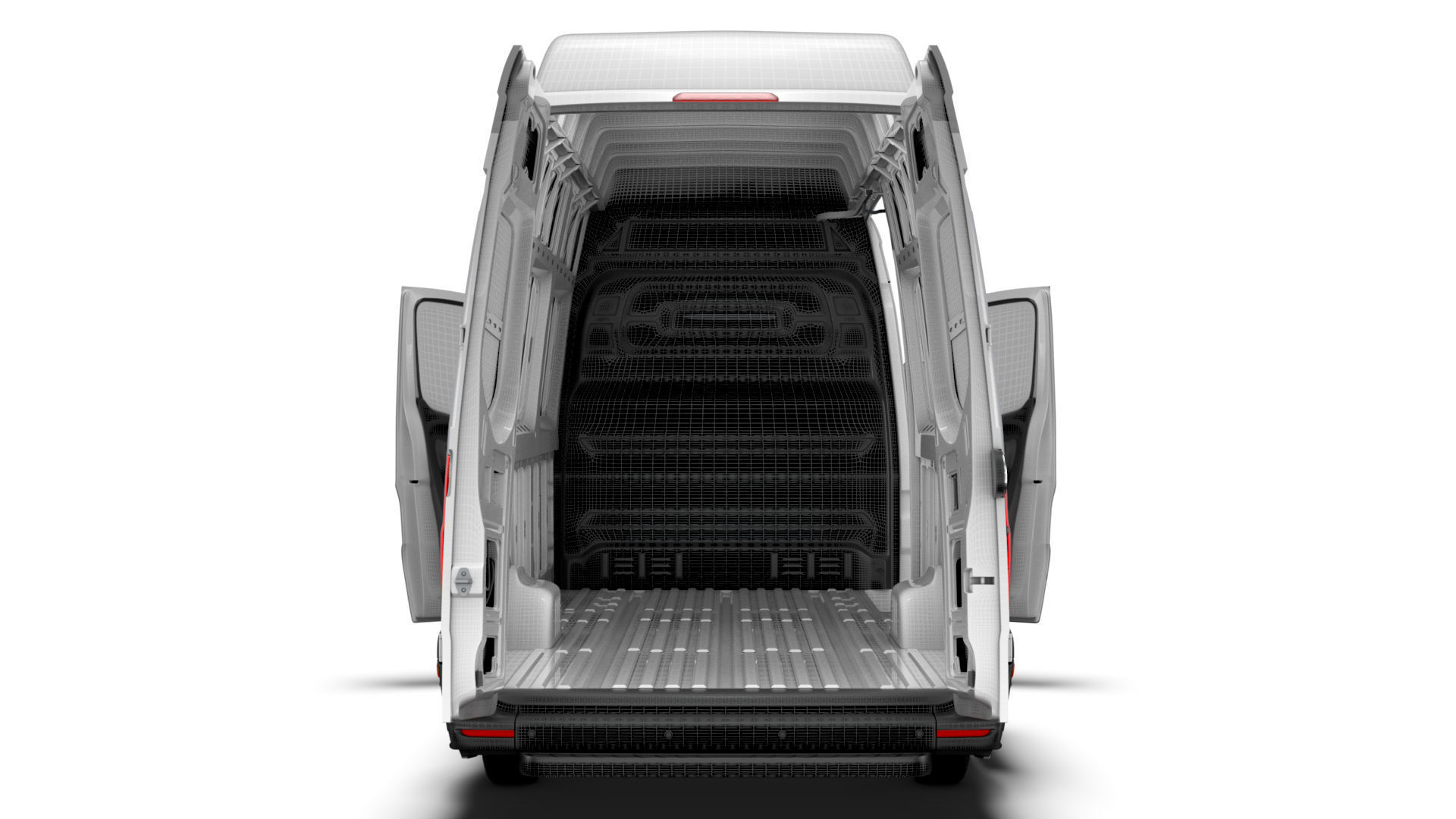 Mercedes Benz Sprinter L4H3 RWD HQ Interior 2025 3D model_24