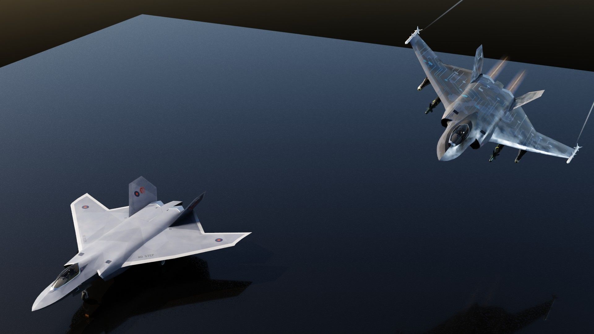 BAE Tempest Low-poly 3D model_20