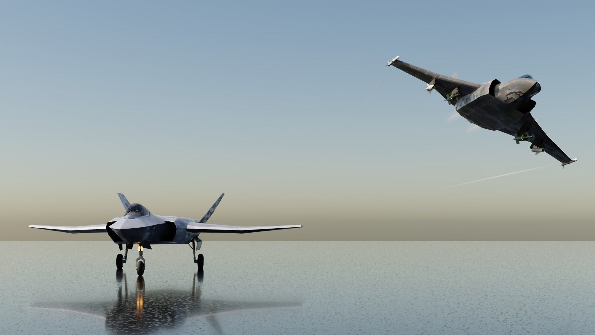 BAE Tempest Low-poly 3D model_18