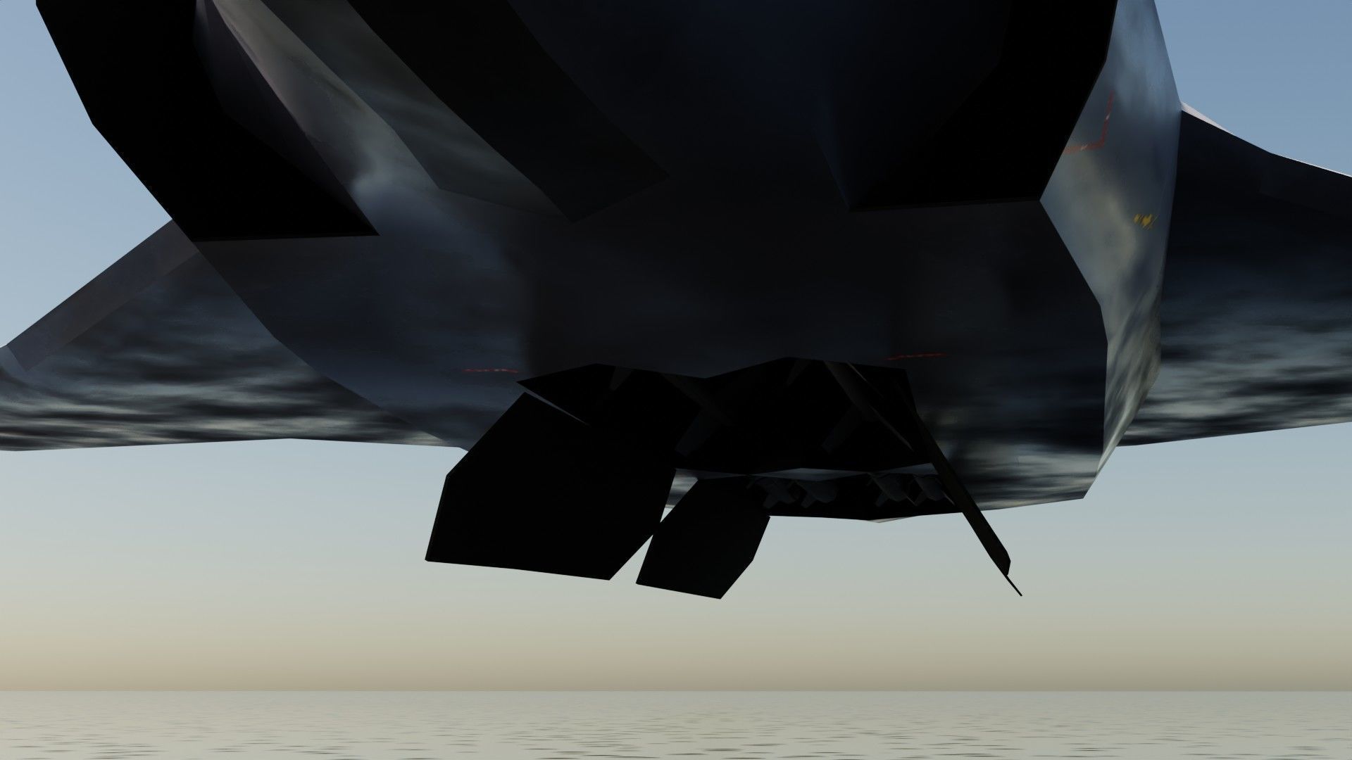 BAE Tempest Low-poly 3D model_26