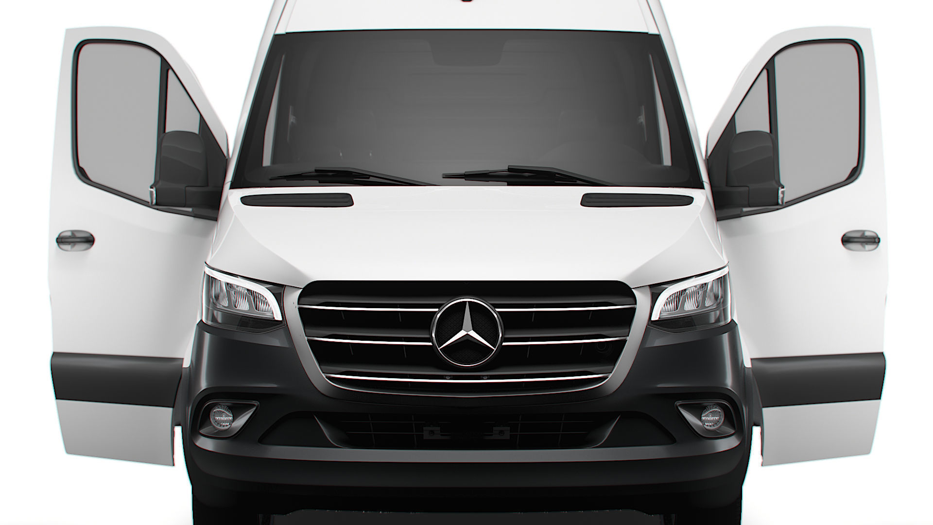 Mercedes Benz Sprinter L4H2 RWD HQ Interior 2025 3D model_7