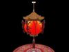 Chinese red lantern  3D model_1