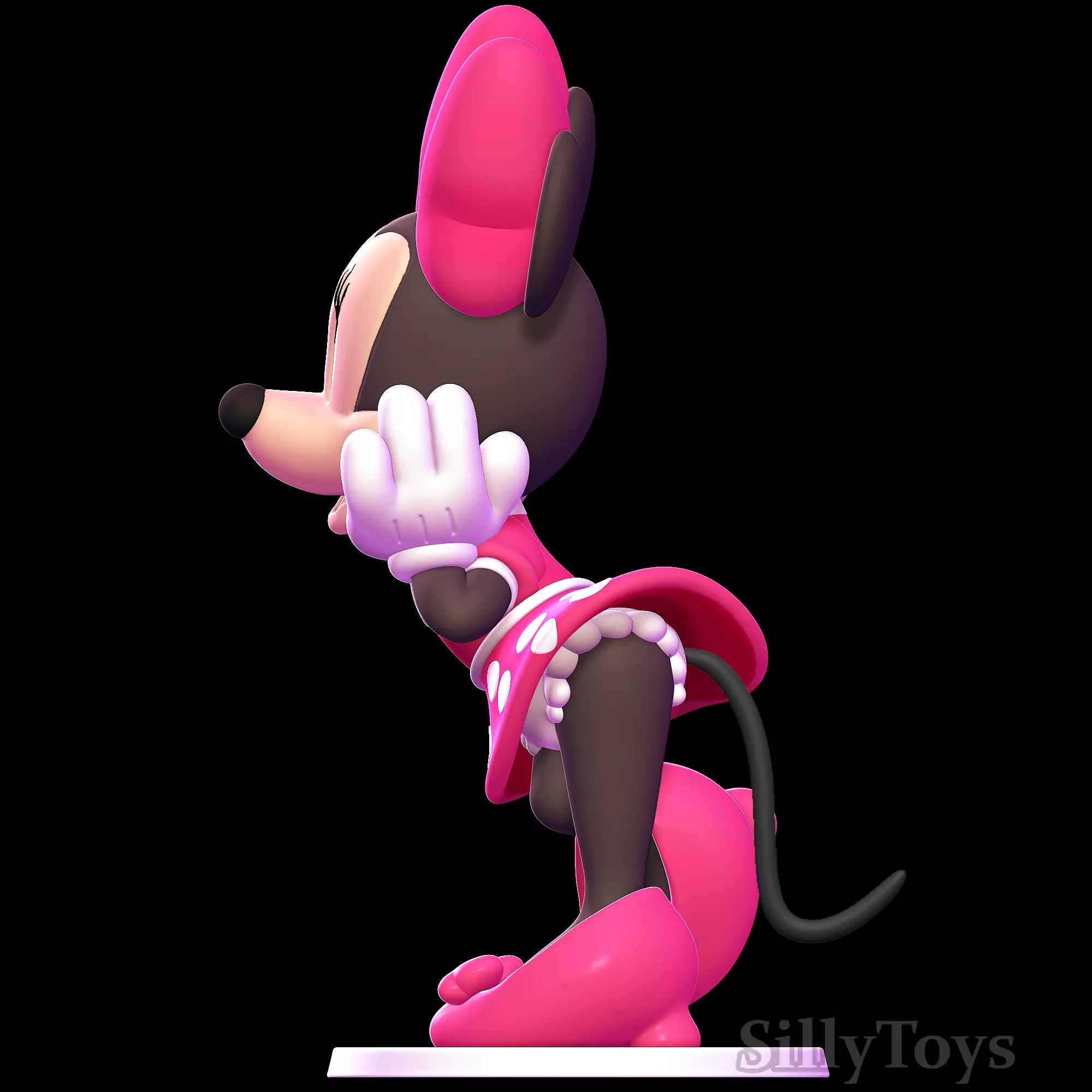 Minnie Mouse 3D print model_1