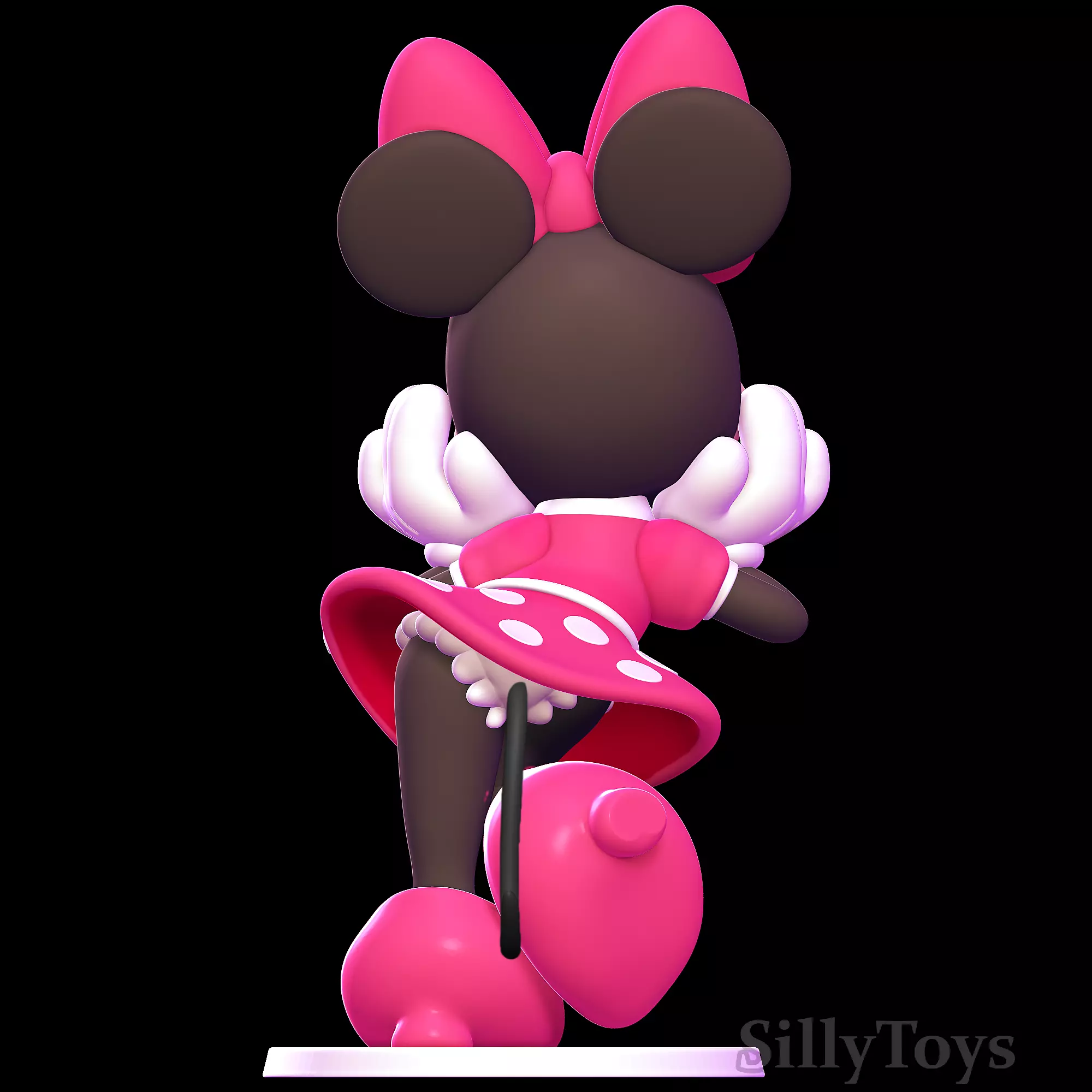 Minnie Mouse 3D print model_2