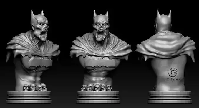 Batman Zombie The Fallen Dark Knight