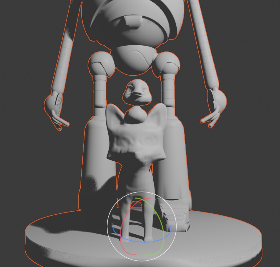 Wildrobot 3D print model_3