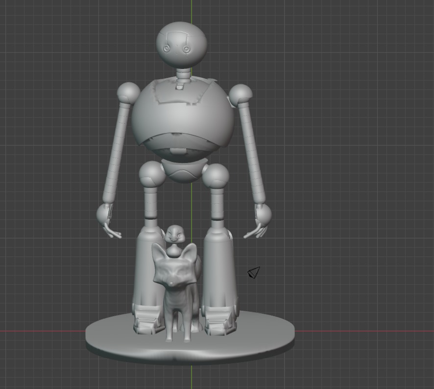 Wildrobot 3D print model_1