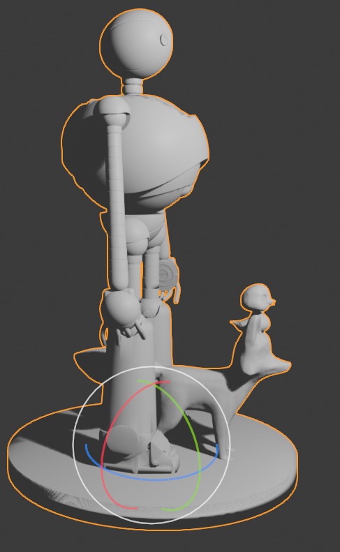 Wildrobot 3D print model_4