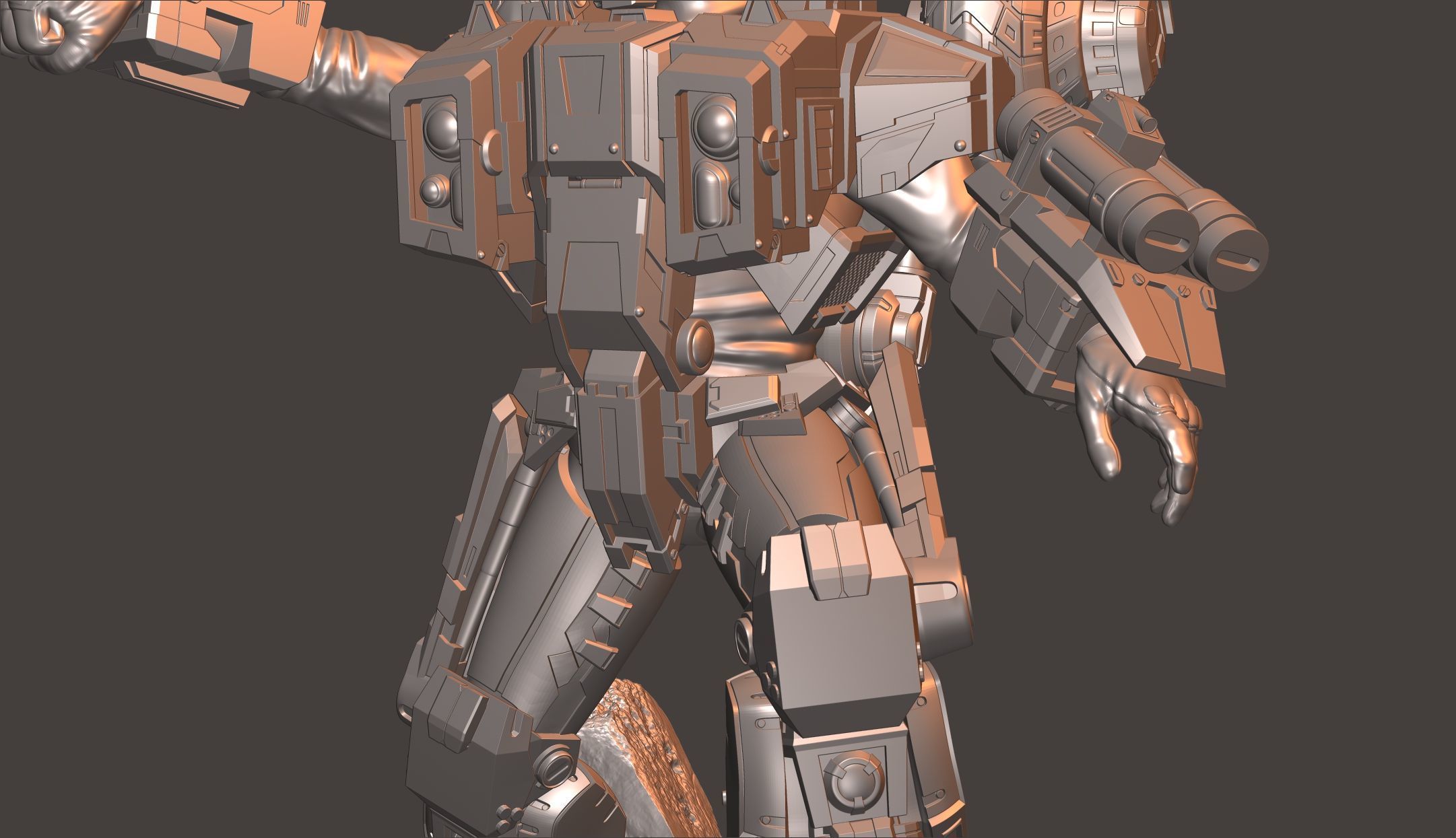 Robotech Cyclone 3D print model_15