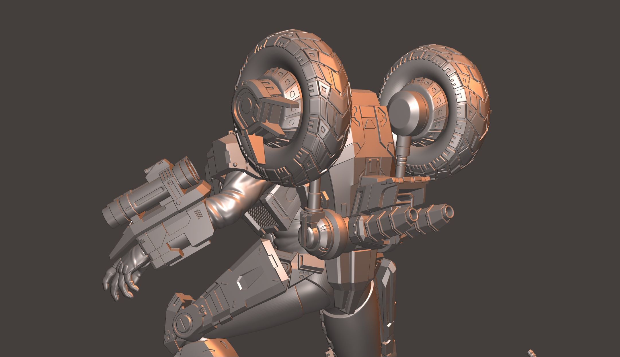 Robotech Cyclone 3D print model_13