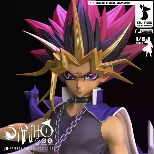 Samiho Studios - Yami Yugi - STLs ready for printing 3D print model