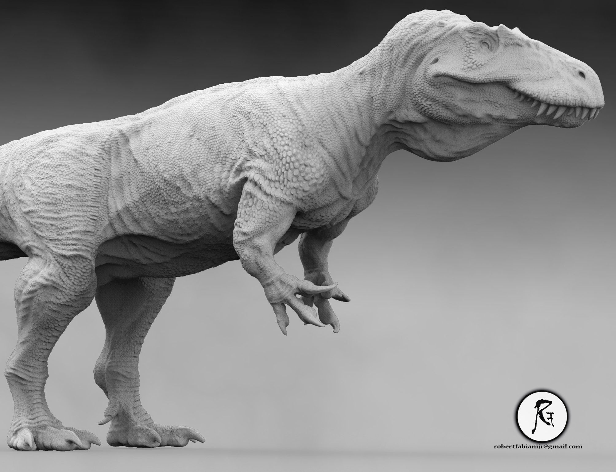 Torvosaurus 3D print model_1