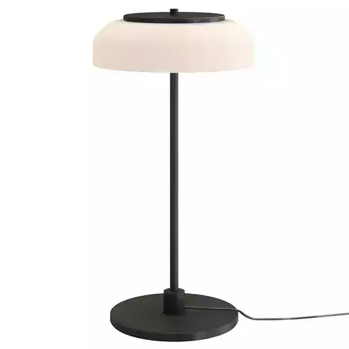 Black table lamp