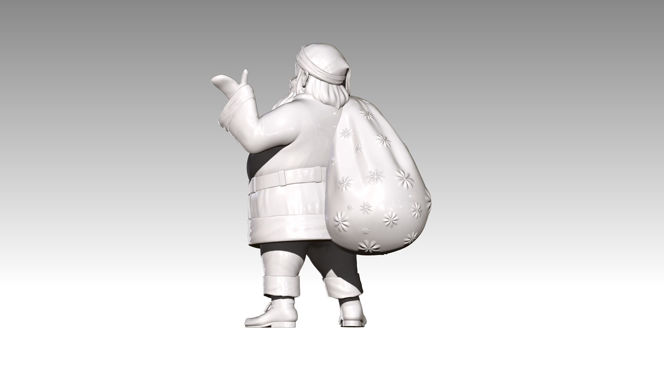 Santa Claus 3D print model_17