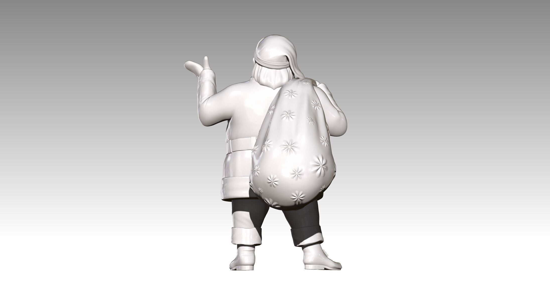 Santa Claus 3D print model_15