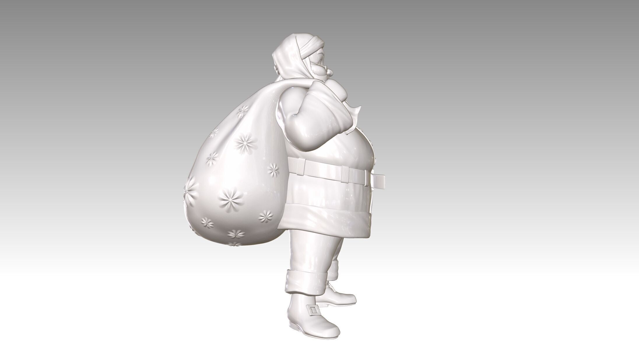 Santa Claus 3D print model_6