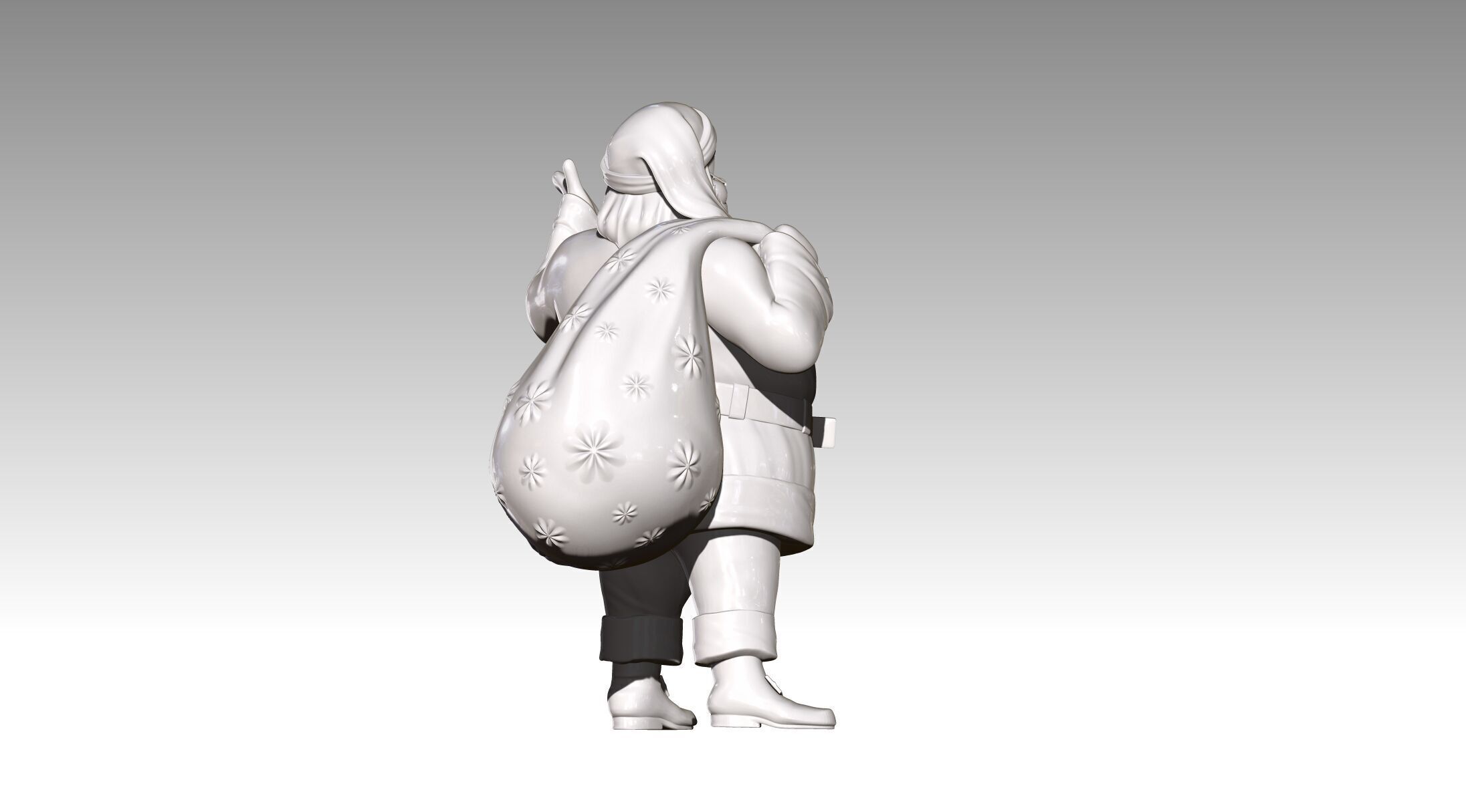 Santa Claus 3D print model_14