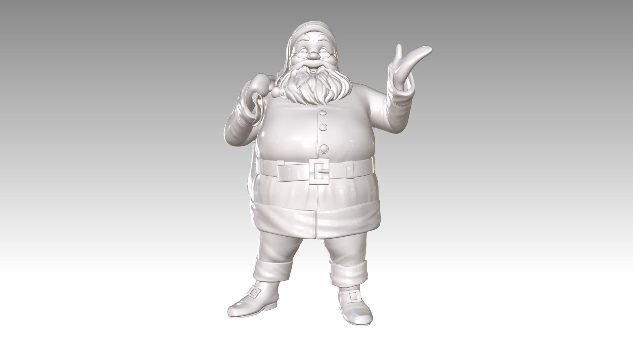 Santa Claus 3D print model_20