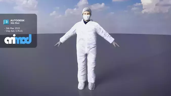 Protective Suit Man 0002