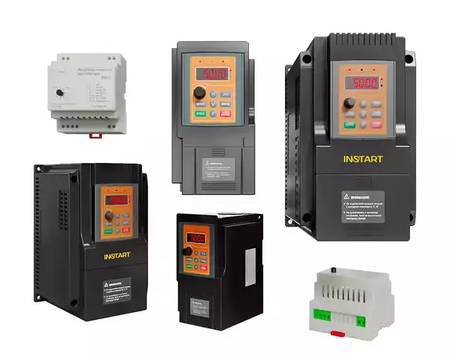 frequency converter 3D model