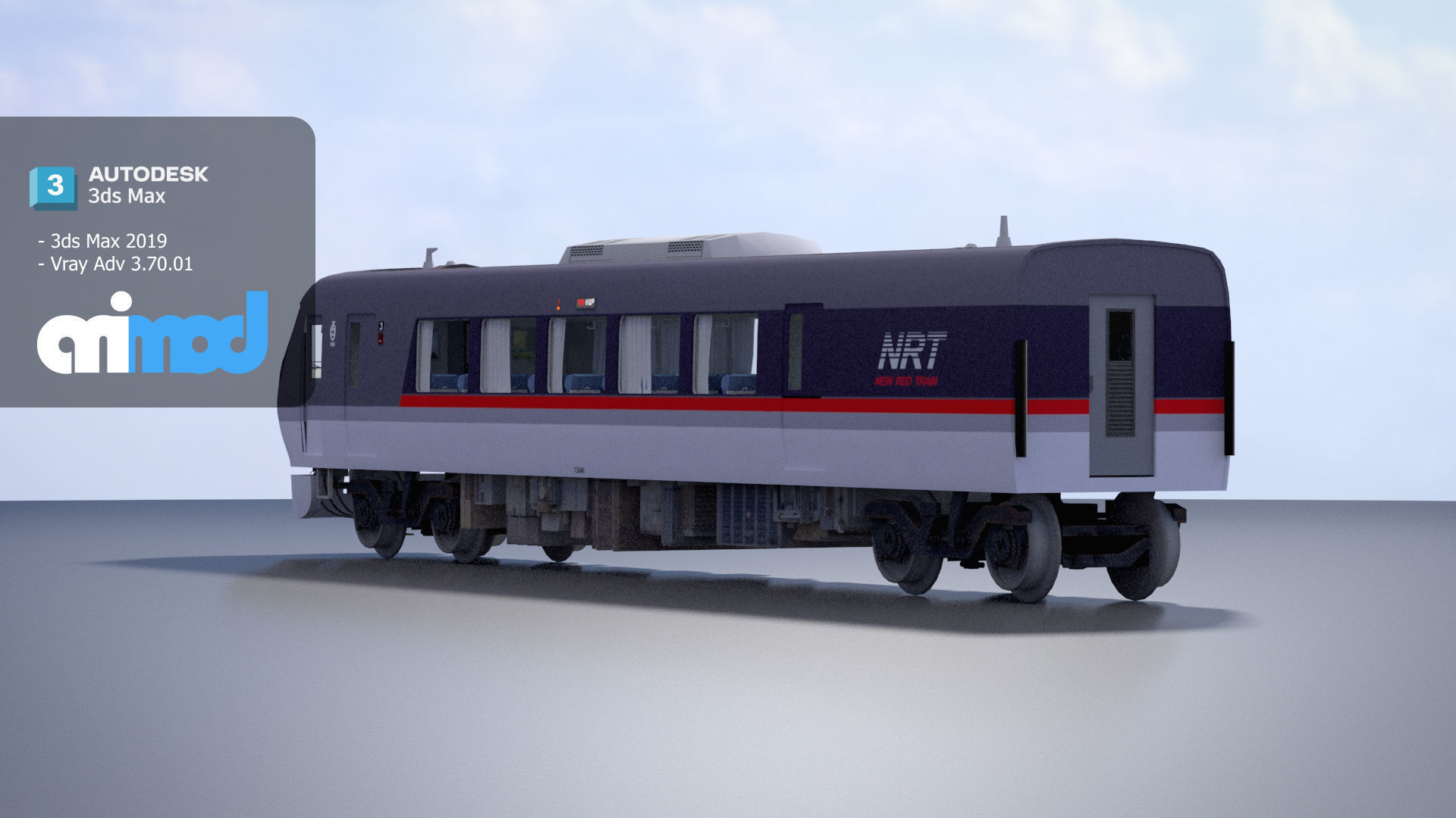 JR Train 0001 3D model_4