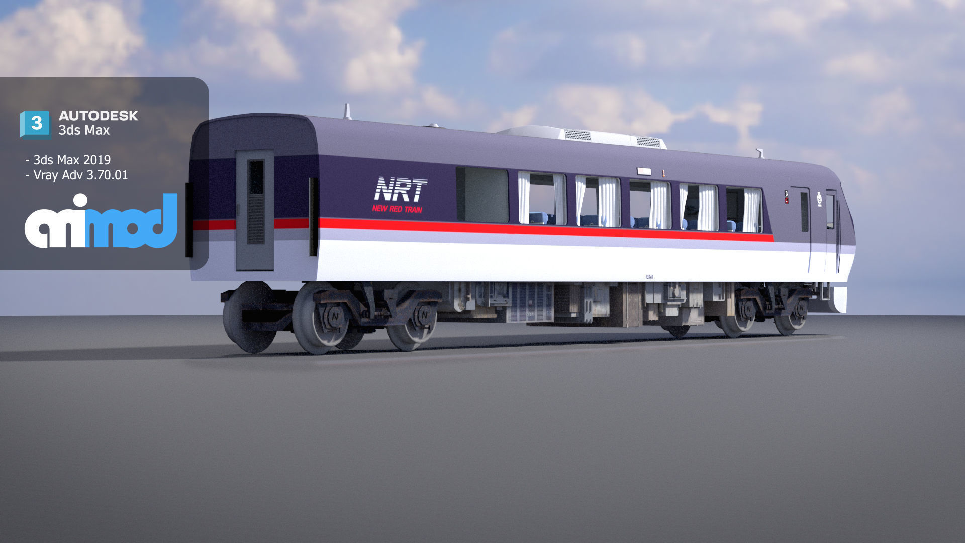 JR Train 0001 3D model_3